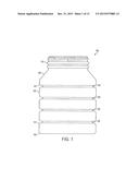 PLASTIC CONTAINERS HAVING BASE CONFIGURATIONS WITH UP-STAND WALLS HAVING A     PLURALITY OF RINGS, AND SYSTEMS, METHODS, AND BASE MOLDS THEREOF diagram and image