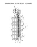 CRADLE FOR PROPPANT CONTAINER HAVING TAPERED BOX GUIDES diagram and image