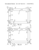 CRADLE FOR PROPPANT CONTAINER HAVING TAPERED BOX GUIDES diagram and image