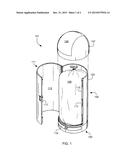 TRASH CAN ASSEMBLY diagram and image