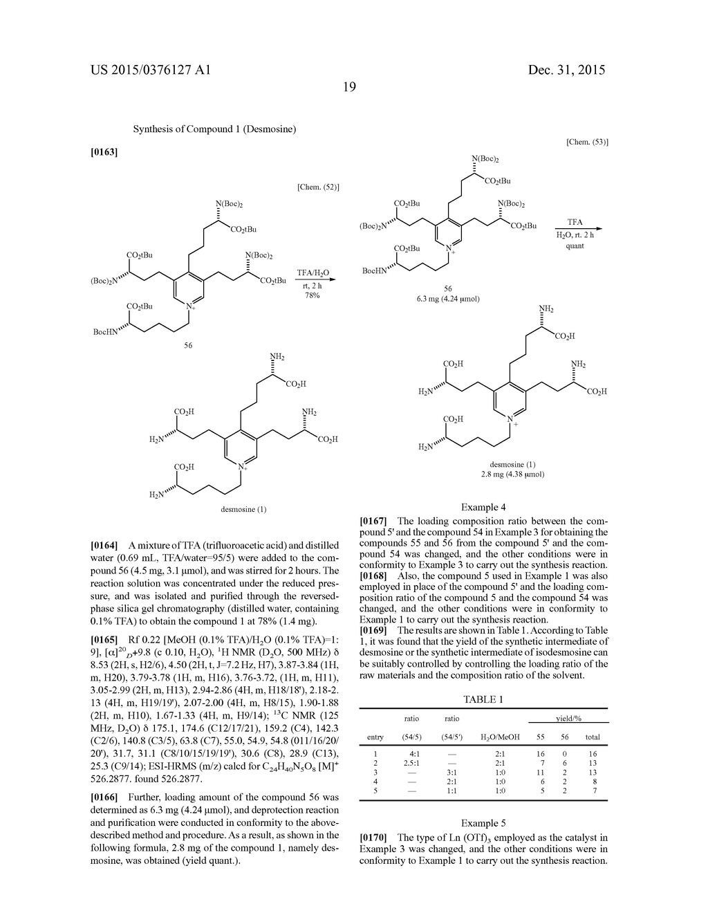 PROCESS FOR PREPARING DESMOSINE, ISODESMOSINE, AND DERIVATIVES THEREOF - diagram, schematic, and image 20