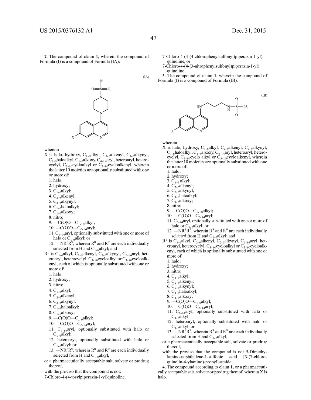 Quinoline Sulfonyl Derivatives And Uses Thereof - diagram, schematic, and image 92