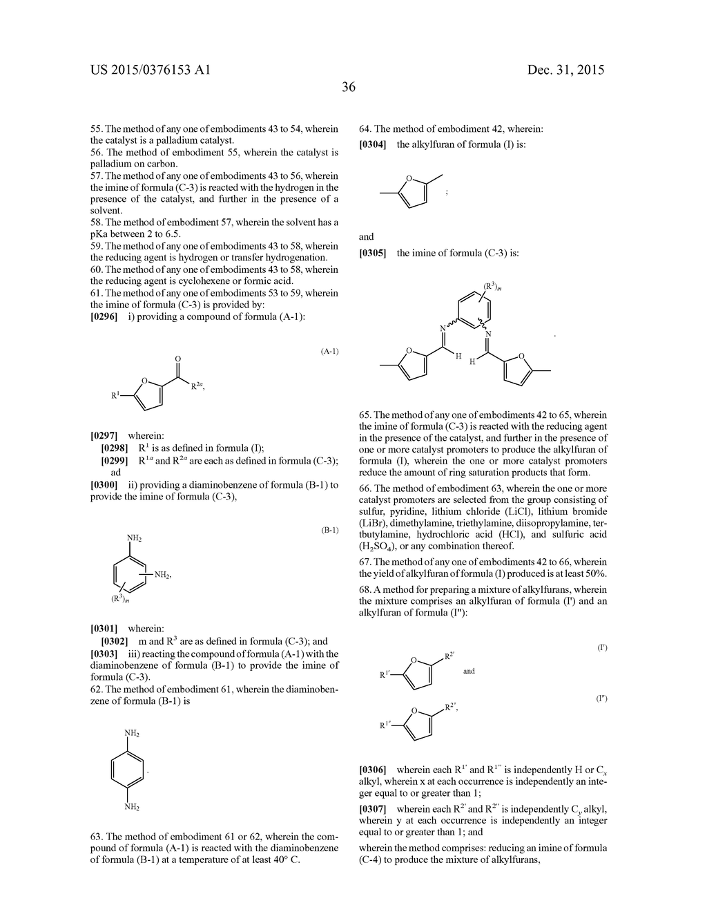 METHODS FOR PREPARING ALKYLFURANS - diagram, schematic, and image 42