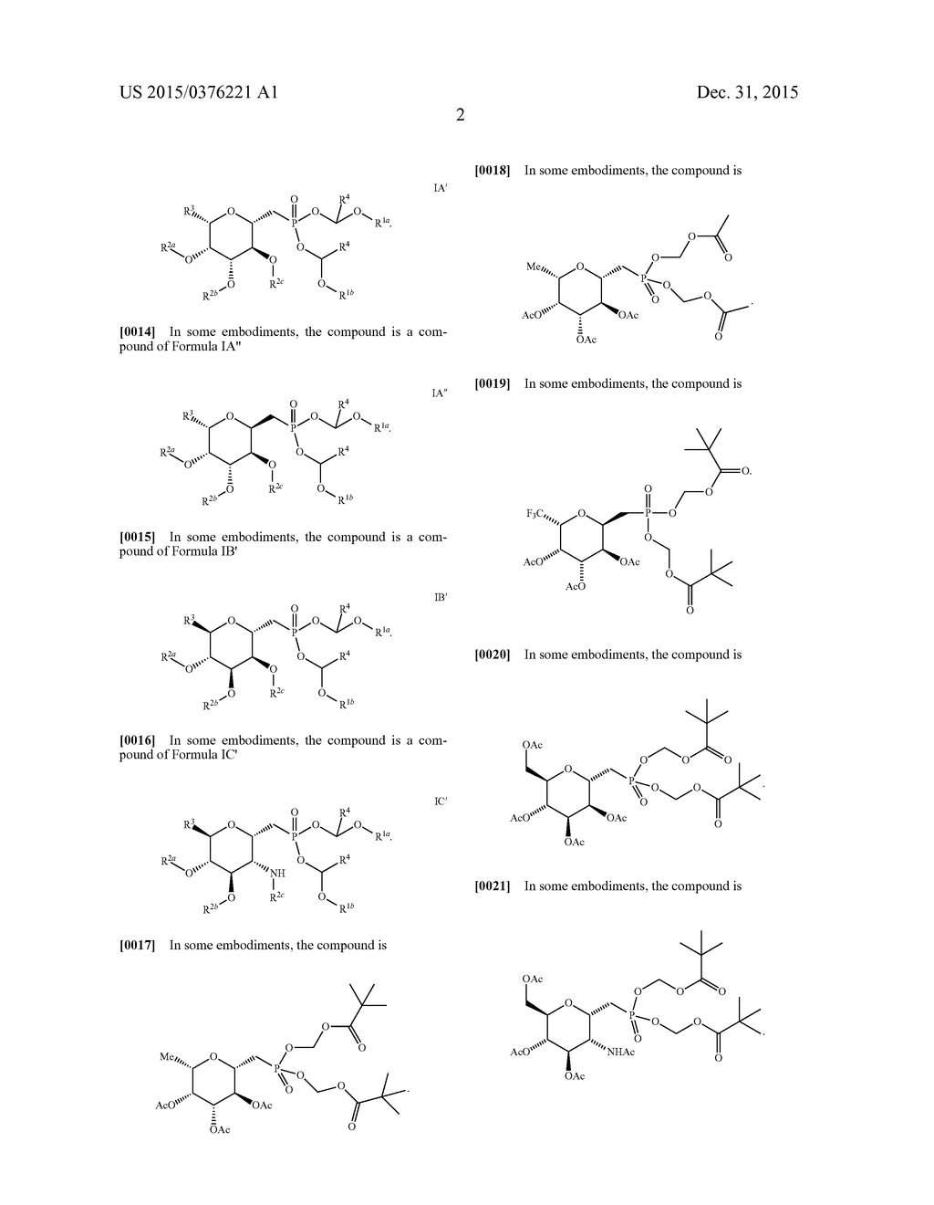 Carbohydrate Phosphonate Derivatives as Modulators of Glycosylation - diagram, schematic, and image 06