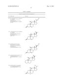 NOVEL COMPOUNDS OF 11BETA-HYDROXY-STEROIDS FOR USE IN MITOCHONDRIA     BIOGENESIS AND DISEASES ASSOCIATED WITH MITOCHONDRIAL DYSFUNCTION OR     DEPLETION diagram and image