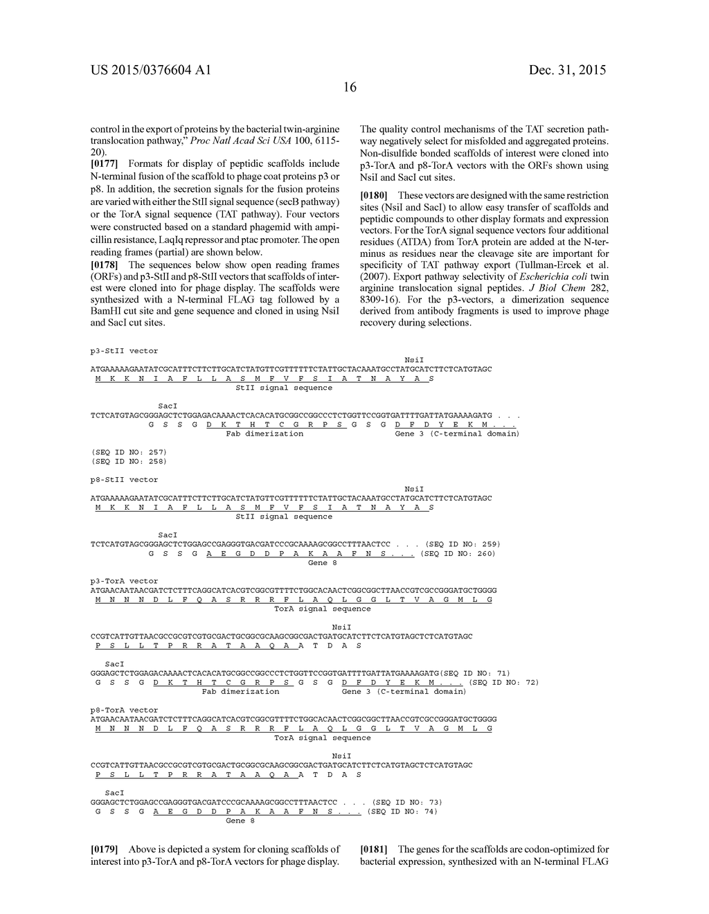 Scaffolded Peptidic Libraries and Methods of Making and Screening the Same - diagram, schematic, and image 52