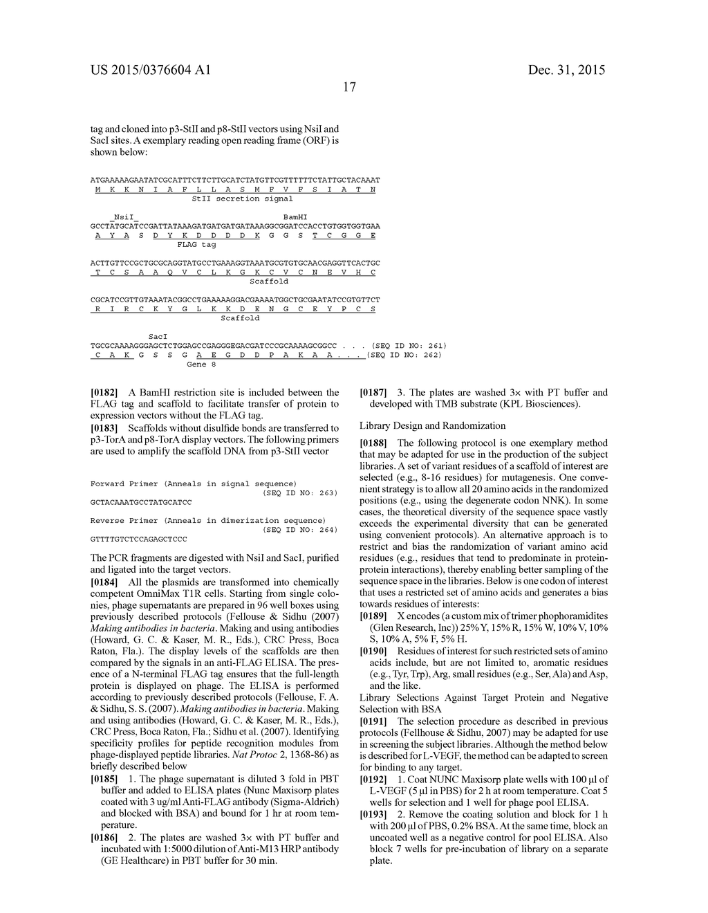 Scaffolded Peptidic Libraries and Methods of Making and Screening the Same - diagram, schematic, and image 53