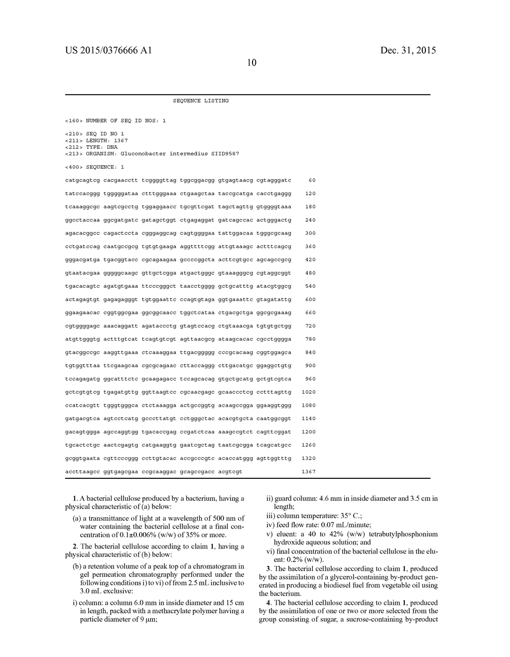 BACTERIAL CELLULOSE AND BACTERIUM PRODUCING IT - diagram, schematic, and image 19