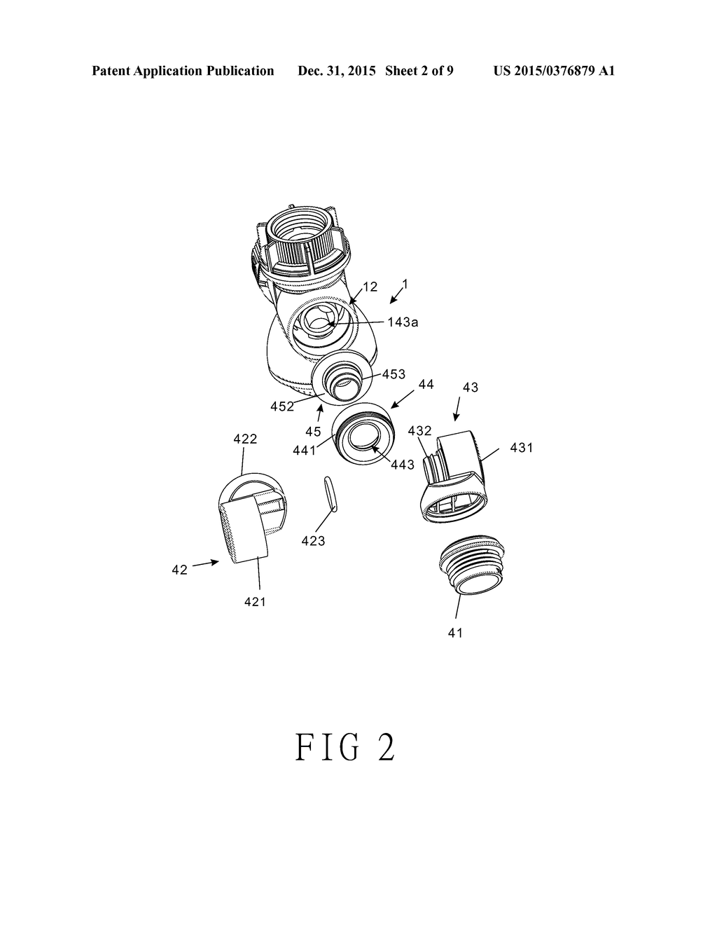 FAUCET DIVERTER - diagram, schematic, and image 03