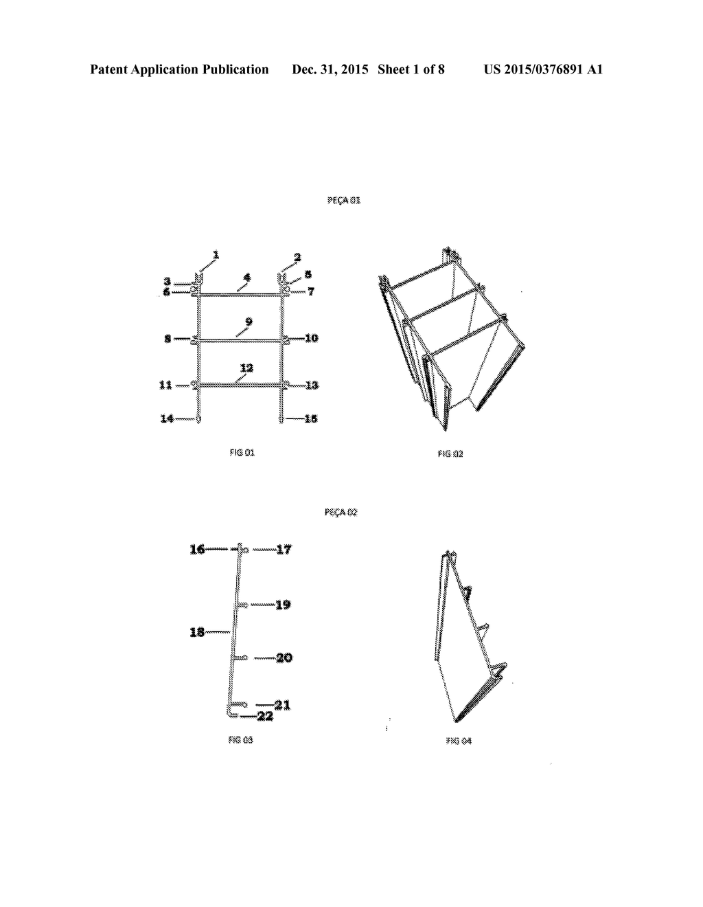 SET OF PROFILE SECTIONS FOR THE CONSTRUCTION OF WALLS, PANELS AND ANGLE     SECTIONS IN THERMOPLASTIC - diagram, schematic, and image 02