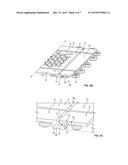 MODULAR MOLDED MAT WITH EXPOSABLE RAMP SURFACES diagram and image