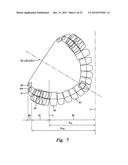 ROLLING CONE DRILL BIT HAVING HIGH DENSITY CUTTING ELEMENTS diagram and image