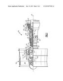 GAS TURBINE ENGINE COMPONENT HAVING CURVED TURBULATOR diagram and image