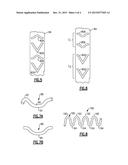 GAS TURBINE ENGINE COMPONENT HAVING CURVED TURBULATOR diagram and image