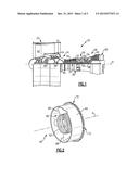 TITANIUM ALUMINIDE TURBINE EXHAUST STRUCTURE diagram and image