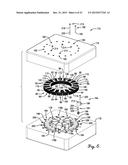 LARGE DIAMETER FAN HAVING LOW PROFILE RADIAL AIR GAP MOTOR diagram and image