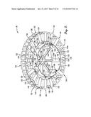 LARGE DIAMETER FAN HAVING LOW PROFILE RADIAL AIR GAP MOTOR diagram and image