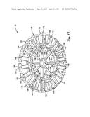 LARGE DIAMETER FAN HAVING LOW PROFILE RADIAL AIR GAP MOTOR diagram and image