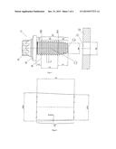 SELF-TAPPING SCREW AND SCREWED FASTENING AS WELL AS BLANK FOR     MANUFACTURING THE SCREW diagram and image