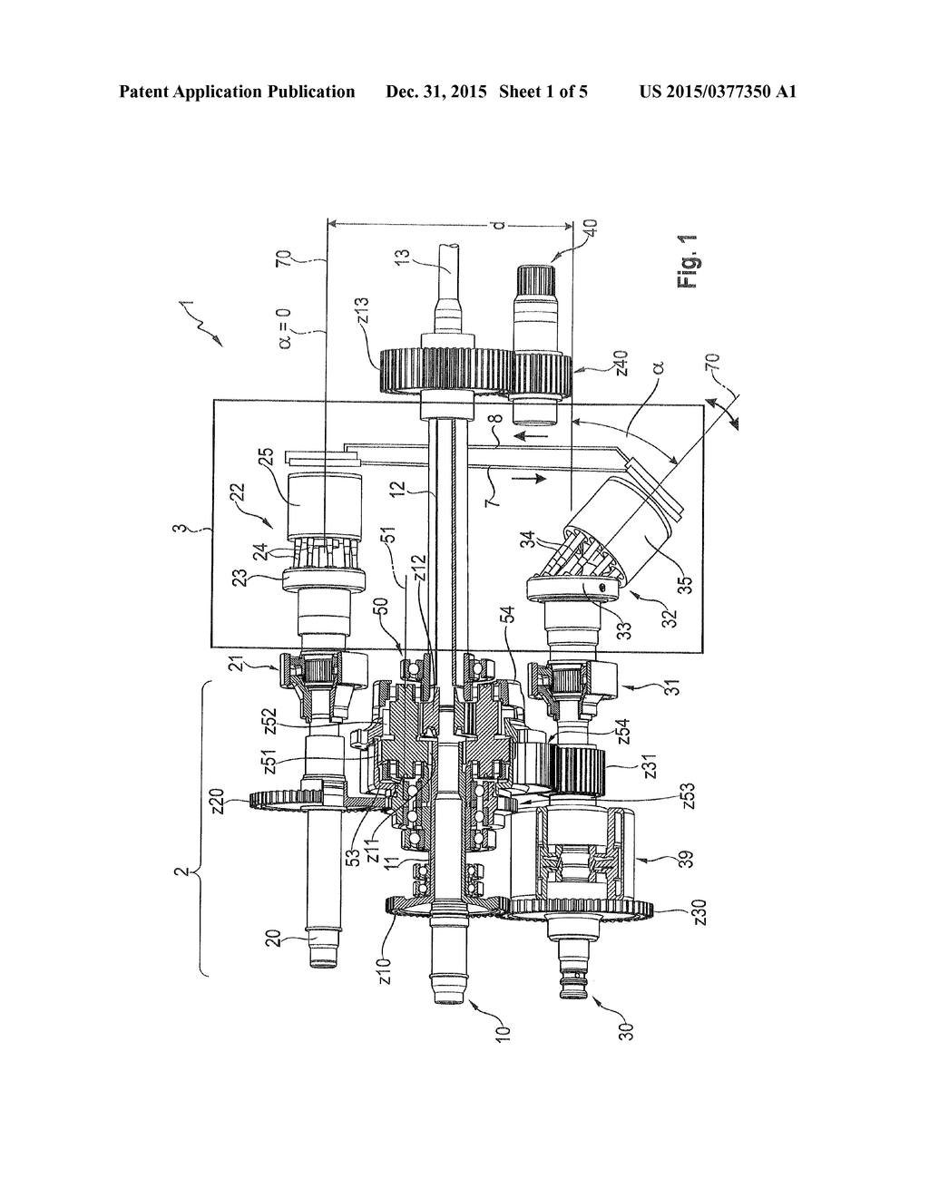 Transmission arrangement - diagram, schematic, and image 02