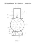 Water Lamp with Top Decoration diagram and image