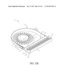 HEAT DISSIPATING FIN ASSEMBLY diagram and image