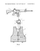 LONG GUN HOLSTER SYSTEM FOR MOLLE/PALS-COMPLIANT GARMENTS diagram and image