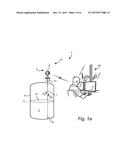 SINGLE CONDUCTOR PROBE RADAR LEVEL GAUGE SYSTEM AND TANK ARRANGEMENT diagram and image