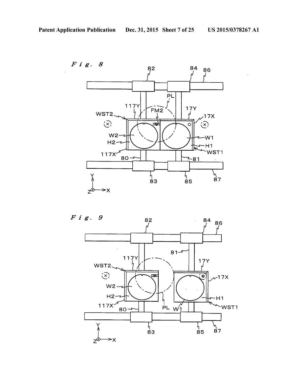 LITHOGRAPHIC APPARATUS AND METHOD HAVING SUBSTRATE AND SENSOR TABLES - diagram, schematic, and image 08