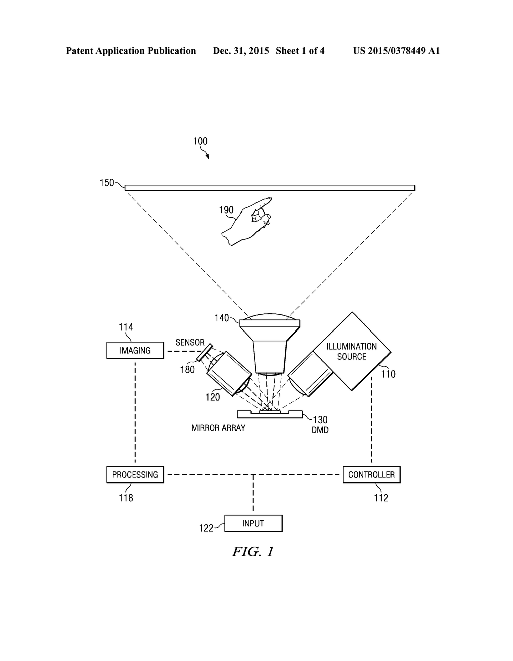 IMAGING INPUT/OUTPUT WITH SHARED SPATIAL MODULATOR - diagram, schematic, and image 02