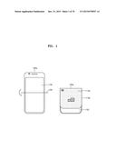 FOLDABLE ELECTRONIC APPARATUS AND INTERFACING METHOD THEREOF diagram and image