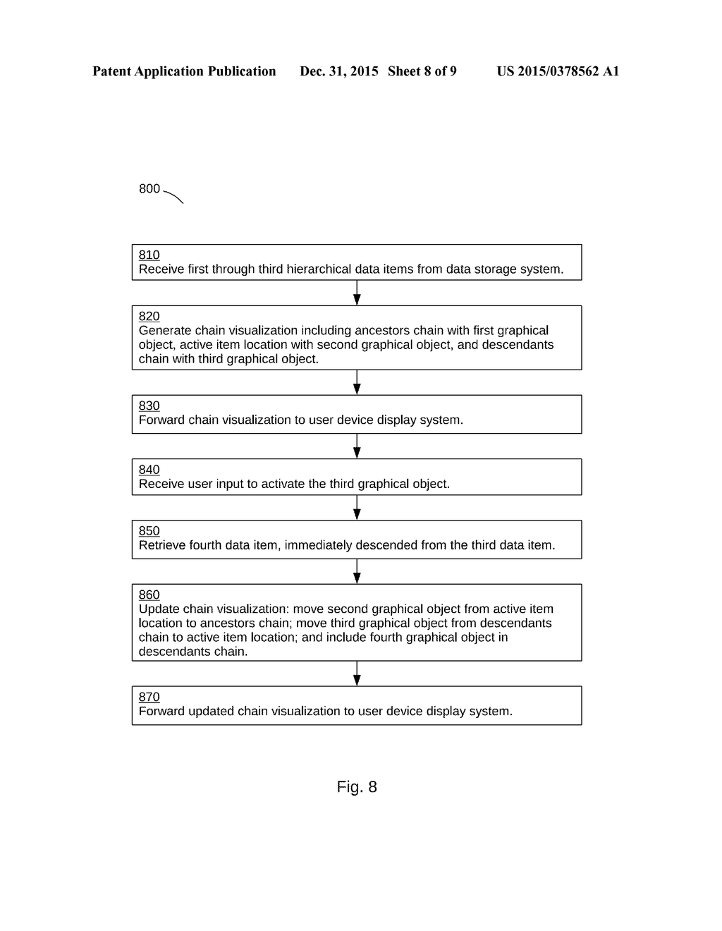 CHAIN LAYOUT FOR DISPLAYING HIERARCHICAL DATA - diagram, schematic, and image 09