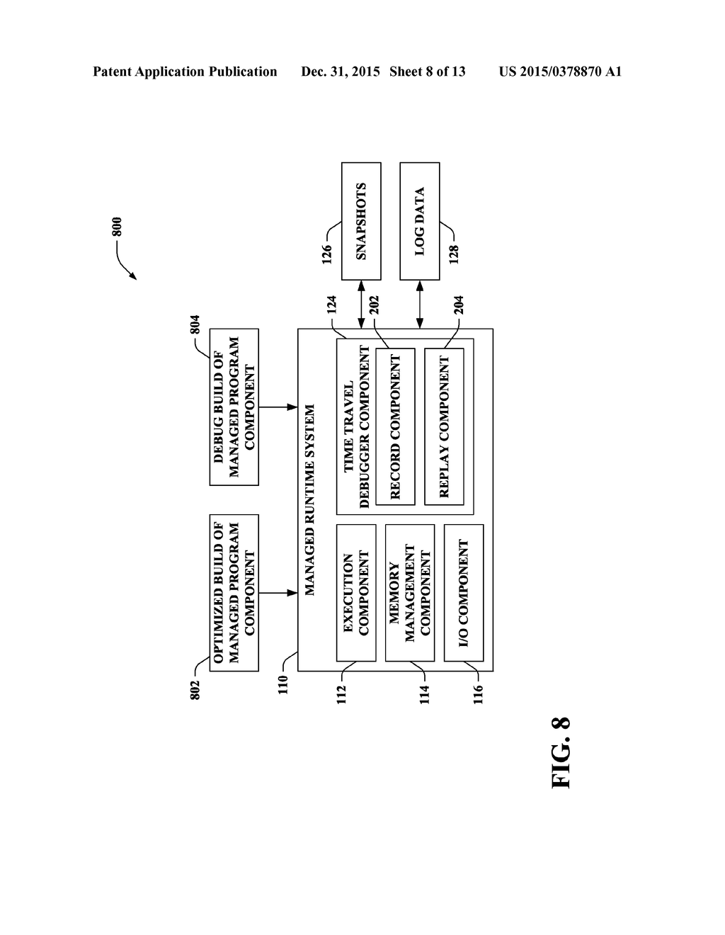 TIME TRAVEL DEBUGGING IN MANAGED RUNTIME - diagram, schematic, and image 09