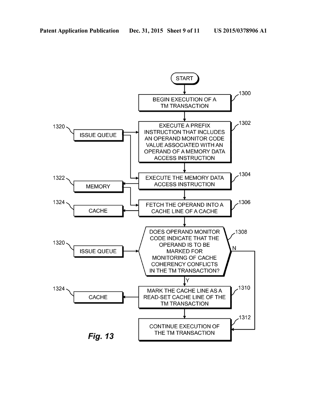 CONDITIONAL INCLUSION OF DATA IN A TRANSACTIONAL MEMORY READ SET - diagram, schematic, and image 10