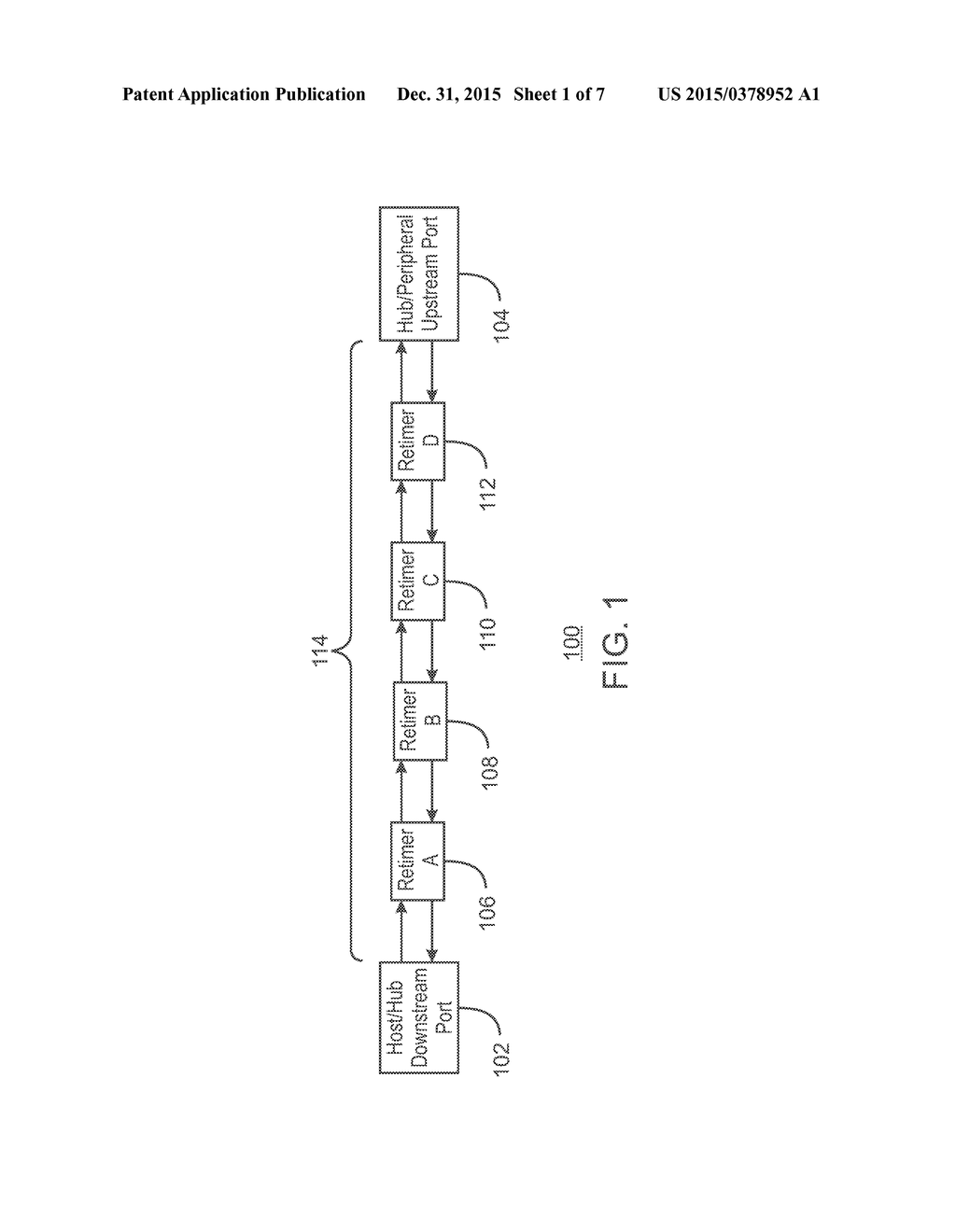 METHOD AND APPARATUS OF USB 3.1 RETIMER PRESENCE DETECT AND INDEX - diagram, schematic, and image 02