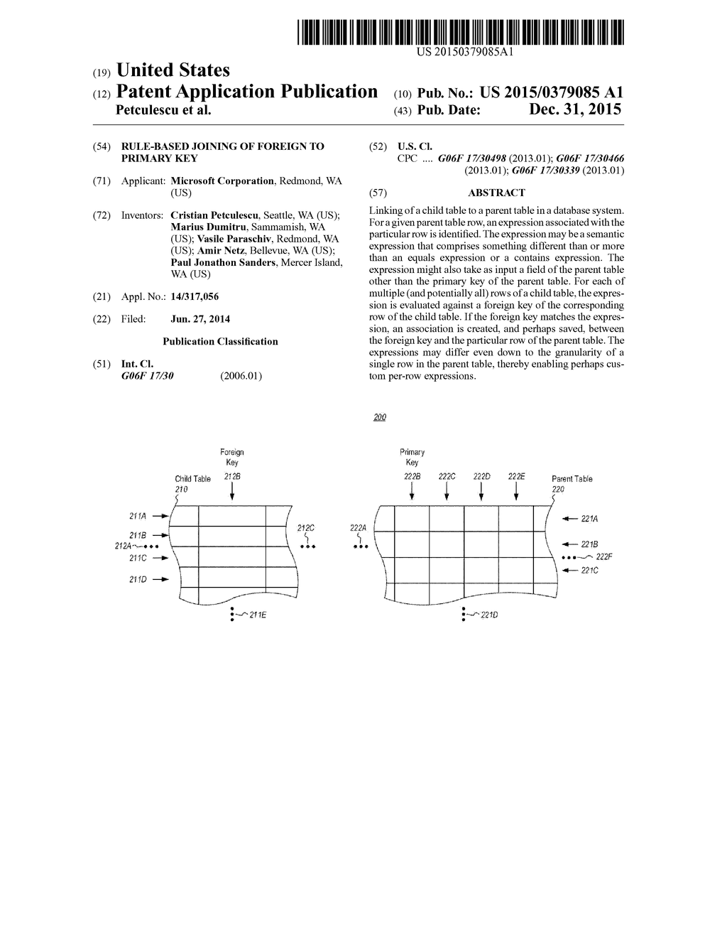 RULE-BASED JOINING OF FOREIGN TO PRIMARY KEY - diagram, schematic, and image 01