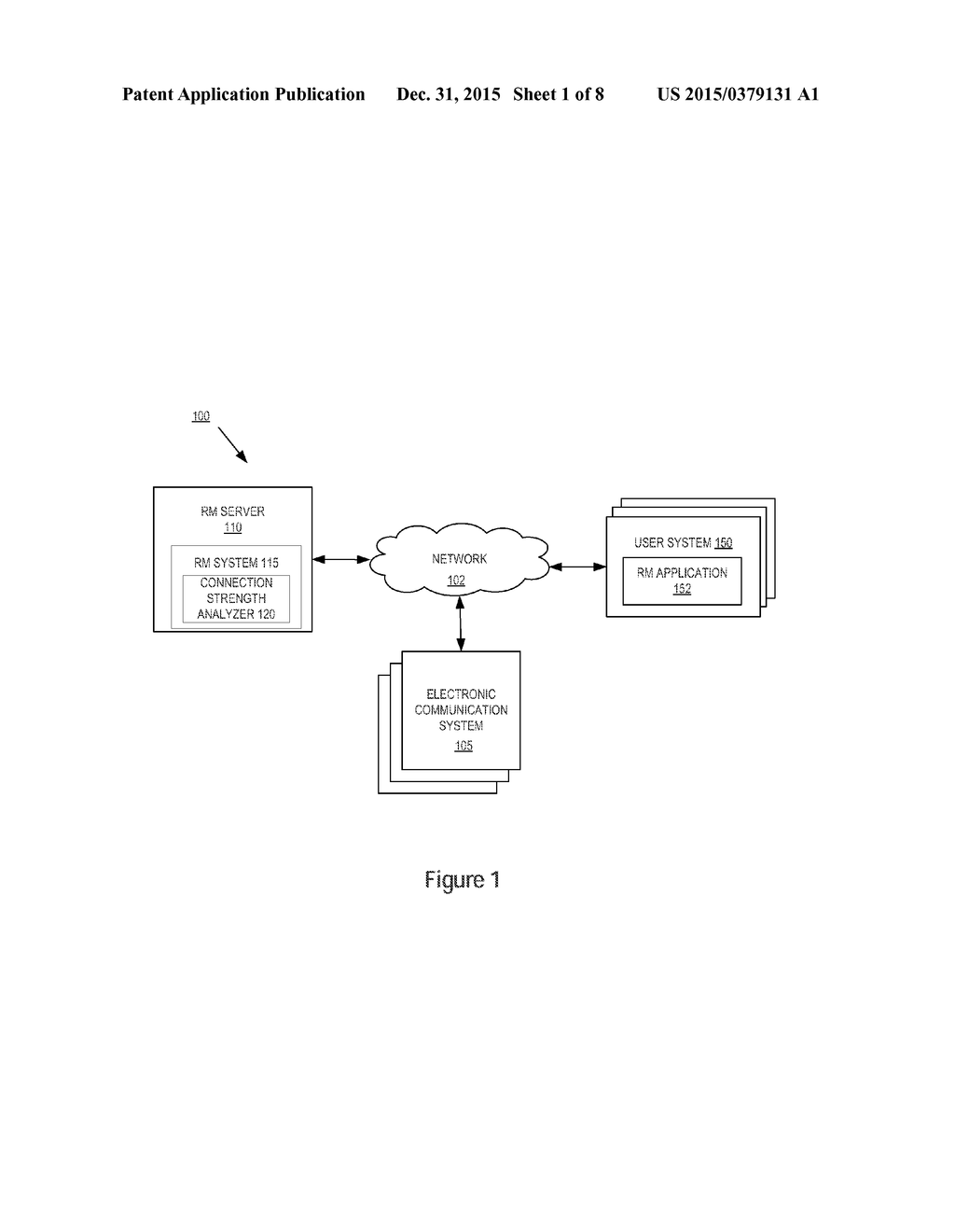 SYSTEMS AND METHODS FOR DETERMINING CONNECTION STRENGTH IN A RELATIONSHIP     MANAGEMENT SYSTEM - diagram, schematic, and image 02