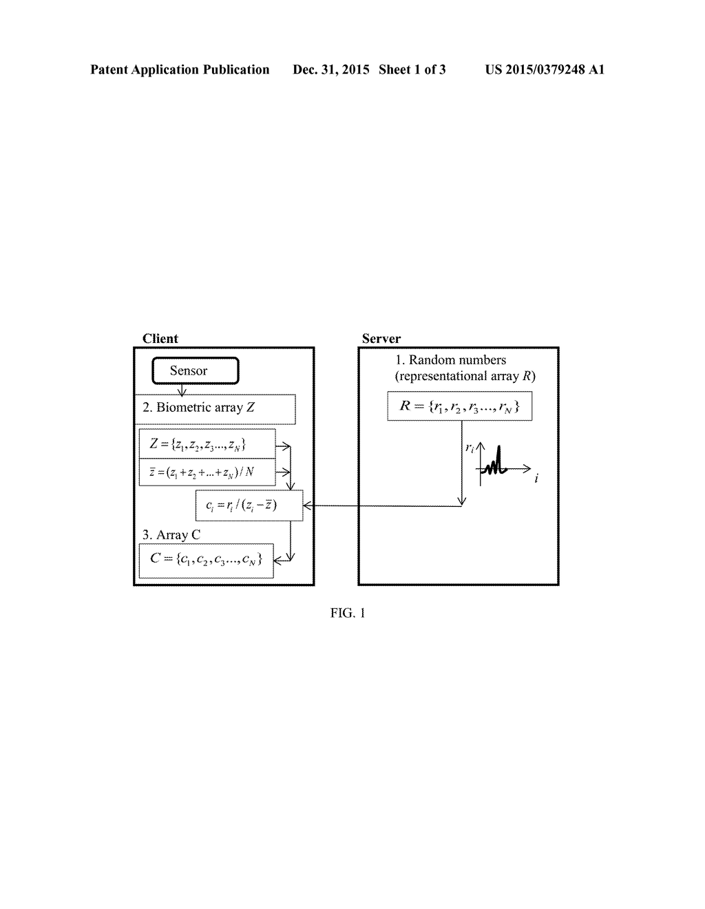 Online Biometric Authentication without Saving Biometric Data - diagram, schematic, and image 02