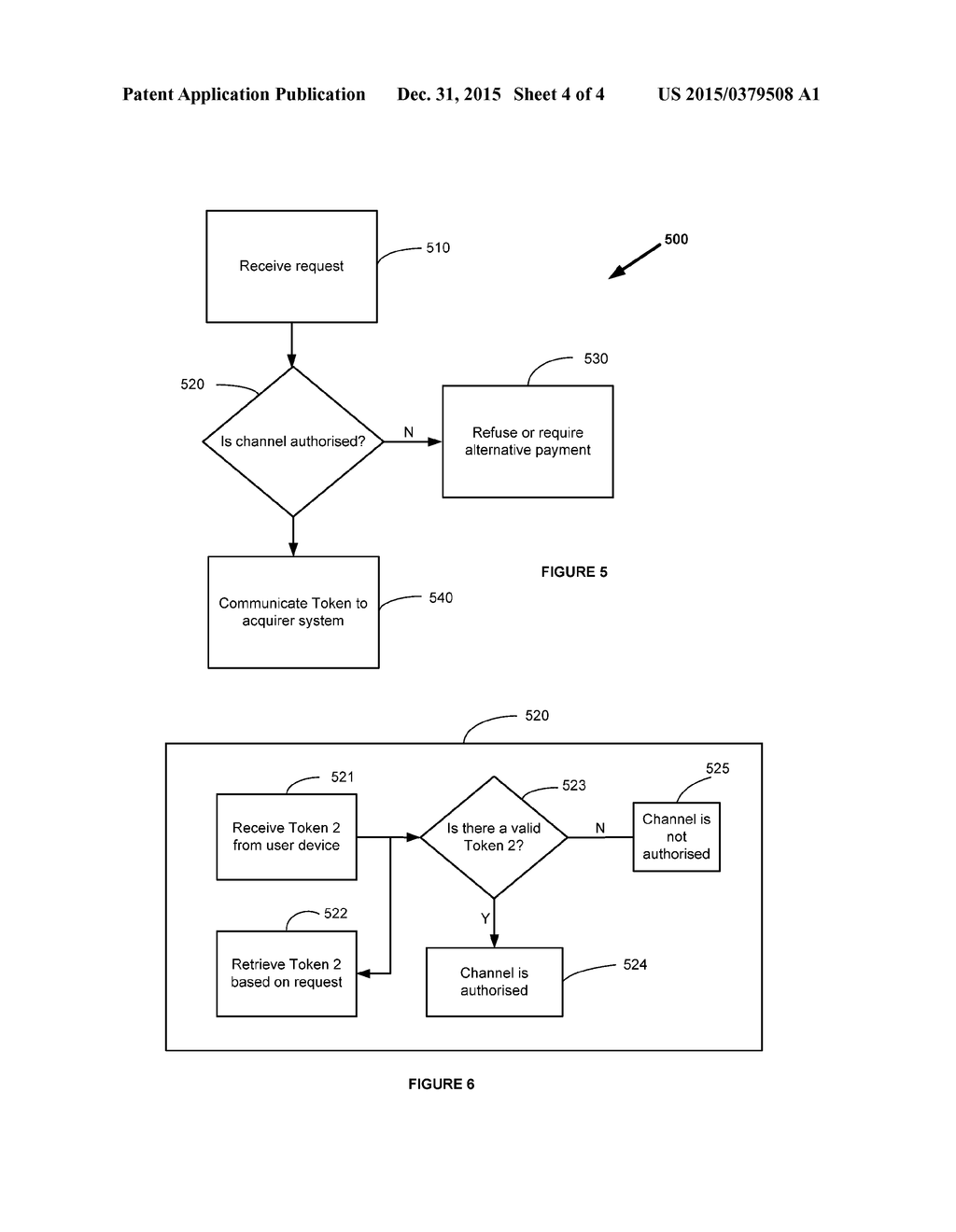 CONTROLLING USAGE OF ACQUIRER TOKENS STORED WITHIN A MERCHANT SYSTEM - diagram, schematic, and image 05