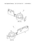 Actuated Castellation Plate For a Currency Acceptor diagram and image