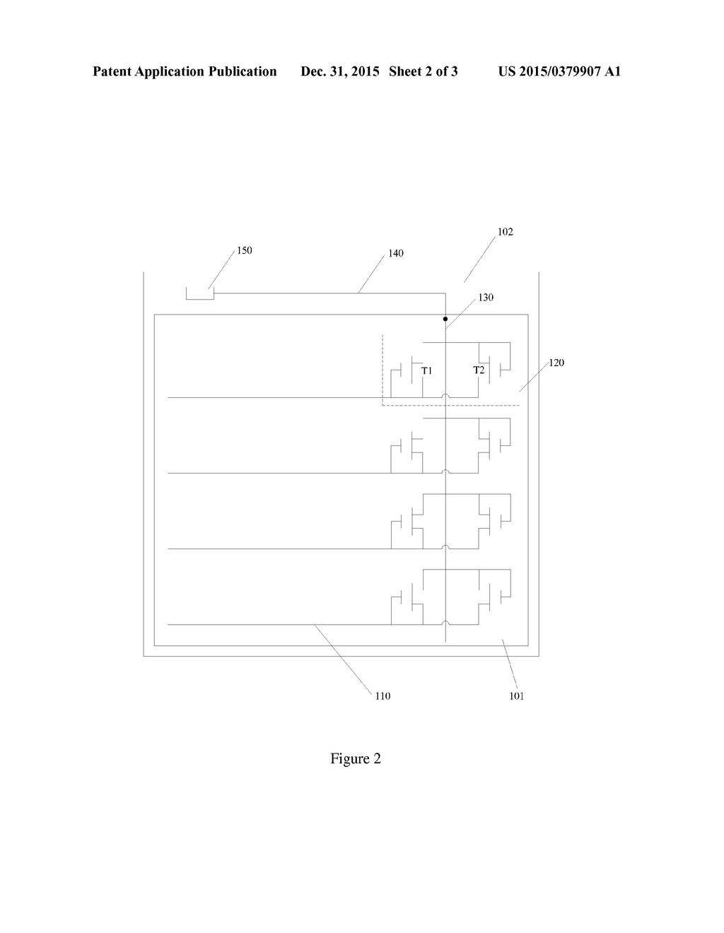 Array Substrate, Display Device and Mother Board - diagram, schematic, and image 03