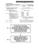 APPLIED MAGNETIC FIELD SYNTHESIS AND PROCESSING OF IRON NITRIDE MAGNETIC     MATERIALS diagram and image