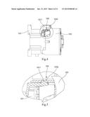 Clasping Connection Structure of Contactor diagram and image