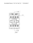 Clasping Connection Structure of Contactor diagram and image