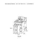 Clasping Connection Structure of Contactor diagram and image