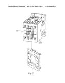 Clasping Connection Structure of Contactor diagram and image