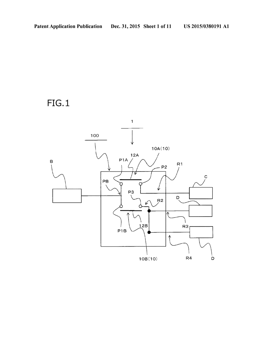 POWER SUPPLY SWITCH, POWER FEEDING CIRCUIT AND ELECTRIC CONNECTION BOX - diagram, schematic, and image 02