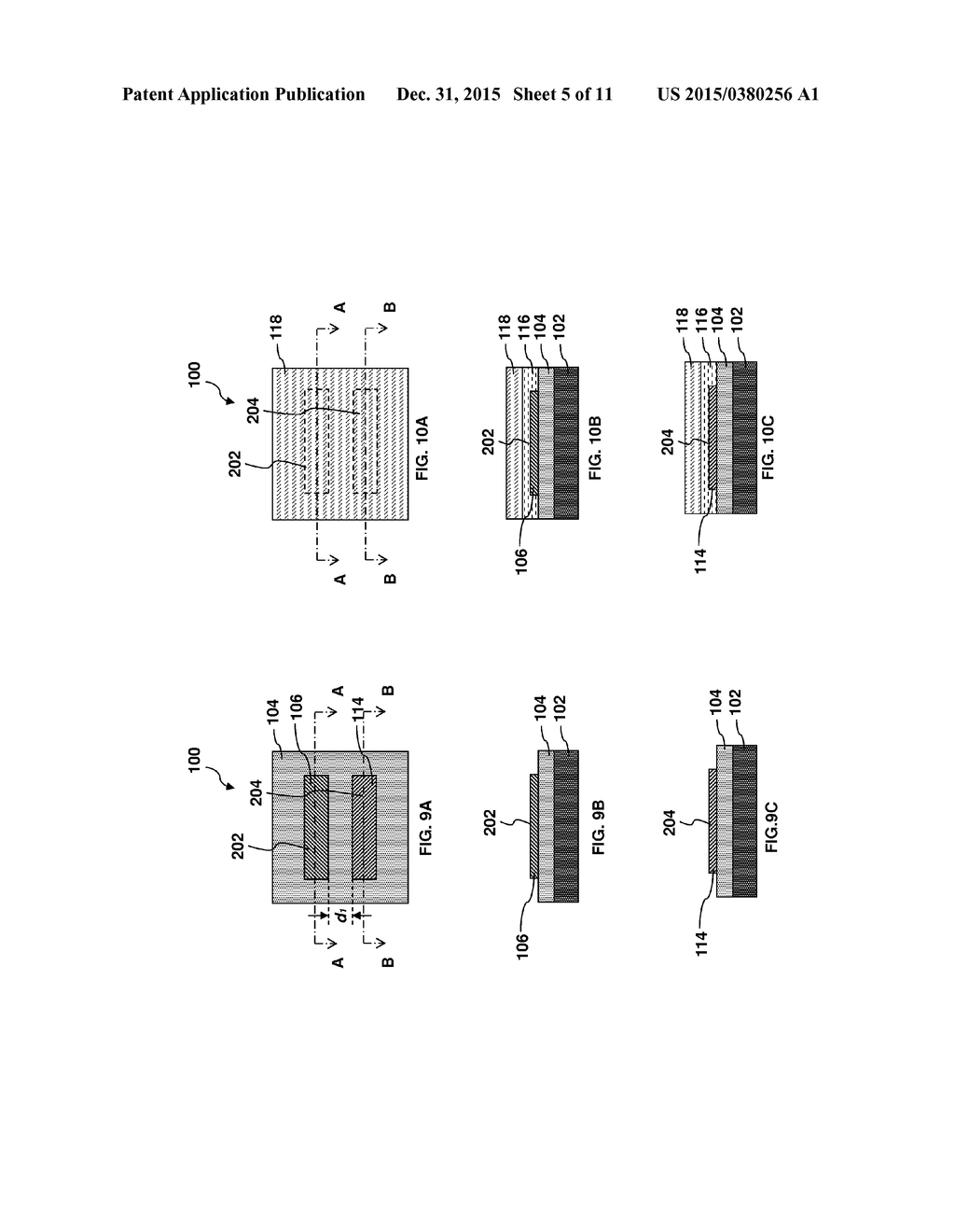 Mechanisms for Forming Patterns Using Multiple Lithography Processes - diagram, schematic, and image 06