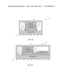 Multiple bond via arrays of different wire heights on a same substrate diagram and image