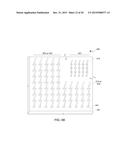 Multiple bond via arrays of different wire heights on a same substrate diagram and image